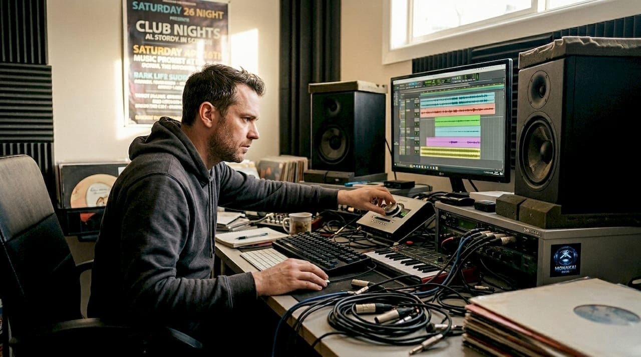 Bass-heavy electronic music genres: DnB, Dubstep, Techno & House